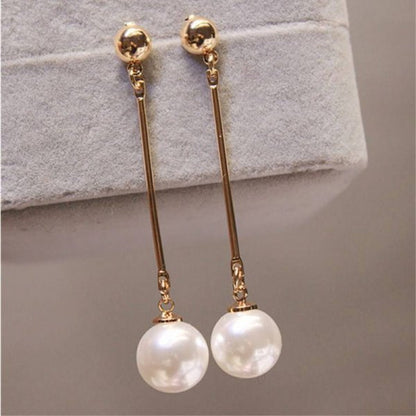 Copy of 2021 New Korean Style Contracted Heart Pearl Earrings For Women Sweet Flower Zircon Geometric Stud Earring Girl Party Jewelry