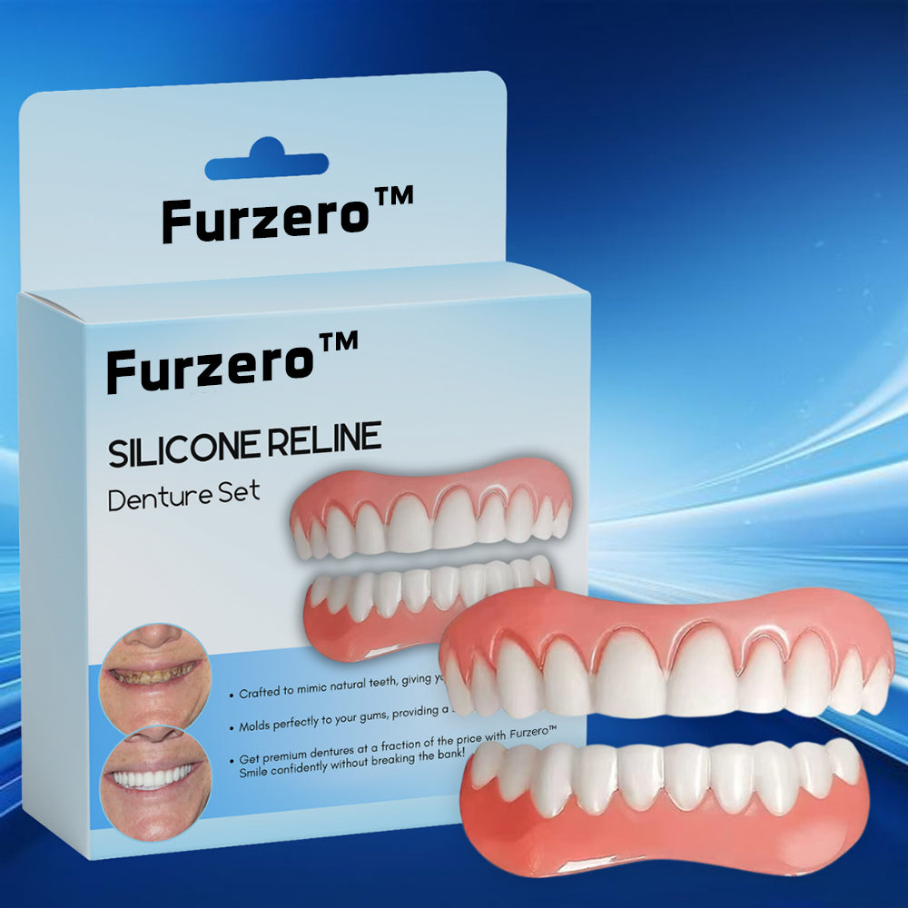 Furzero™ Silikon-Reline Gebiss-Set💕