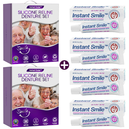 ✅Offizielle Webseite | Instant Smile™ Silikon-Zahnprothesen-Set 👨🏻‍⚕️ Empfohlen von der Deutschen Zahnärztekammer 🍀🍀