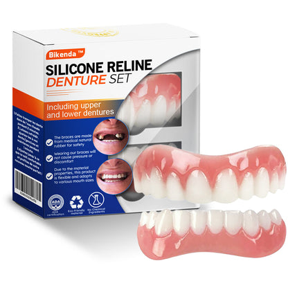 Bikenda™ Silikon-Zahnprothesen-Reline-Set (Deutsche Zahnärztekammer-zertifiziert)🍀